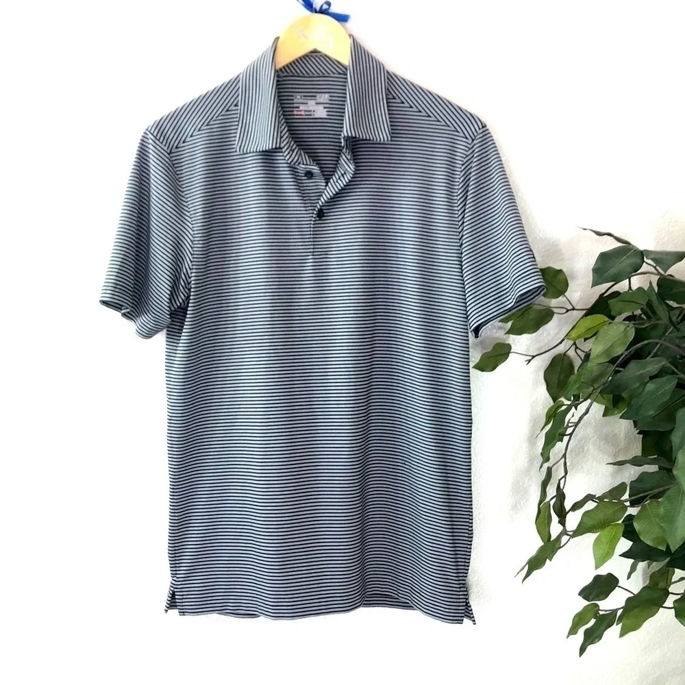 Men’s Under Armour Striped Loose Polo